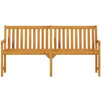 Berkfield Home Classic Garden Bench 180 cm Solid Acacia Wood in Brown
