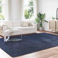 Berkfield Home Shaggy Rug High Pile NAVARRA Navy 240x340 cm Polyester | Size: Medium