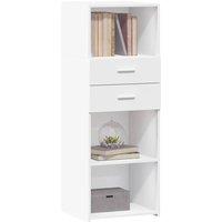 Berkfield Home Highboard White 45x42.5x124 cm Engineered Wood