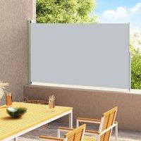 Berkfield Home Patio Retractable Side Awning 220x300 cm Grey