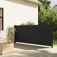 Berkfield Home Retractable Side Awning Black 100x300 cm