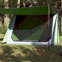 Berkfield Home Camping Tent 2-Person Green Waterproof