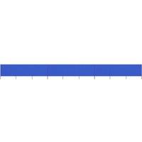 Berkfield Home 9-panel Wind Screen Fabric 1200x80 cm Azure Blue
