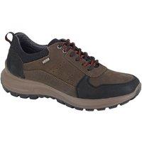 Aztrek Men's Thames Nubuck Trainers in Brown | Size: 11