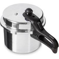 Tower Pressure Cooker by T80213 Hi Dome Aluminium, 6L, Silver