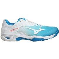 Mizuno Women's Lace-Up White Synthetic Trainers | Size: 5.5