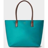 OSPREY LONDON Women's The Voyage Nylon Tote Bag in Teal