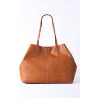 Lakeland Leather Women's 'Tarraby' Leather Tote Bag in Tan
