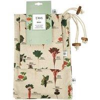 RHS Benary Vegetables Set of 3 Vegetable Storage Bags in Cream