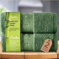 GAVENO CAVAILIA 2 Pack Bamboo Towel in Green