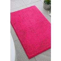 Catherine Lansfield 'Bobble' Bath Mat in Bright Pink