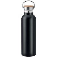 MidOcean Helsinki Medium Bamboo 750ml Flask in Black