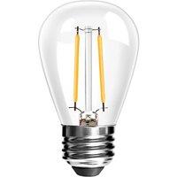 VOGREX 1 Pack Standard Base Bulbs for Festoon String Light Replace in Clear