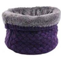 Havendro Purple Snood Warmer Scarf Thick Fleece Thermal Windproof
