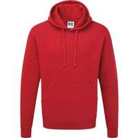 Russell Men's Authentic Hooded Sweatshirt Hoodie in Red | Size: 3XL
