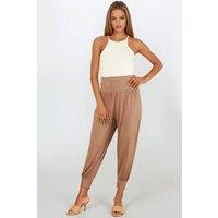 Aftershock London Women's Harem Pants in Light Brown | Size: S/M