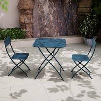 Royalcraft VENICE Bistro 70cm Square Caribbean Blue