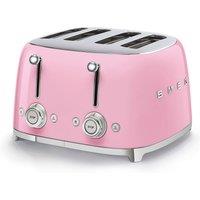 Smeg 2000W 4 Slice Toaster in Pink