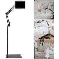 VOGREX Universal Floor Stand Tripod Phone Holder Tablet Mount in Black