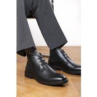 Where's That From Men's 'Mason' Lace Up Ankle Boots in Black | Size: 12