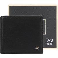 Dents Men's Man Leathler Wallet in Black