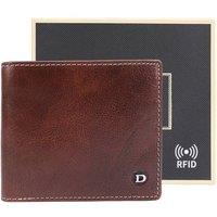 Dents Men's Man Leathler Wallet in Brown