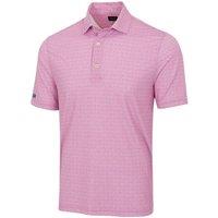 Greg Norman Men's Coastal Coral Golf Polo Shirt | Size: Small