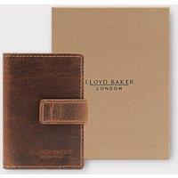 Lloyd Baker Men's Matt Leather Card Holder in Brown