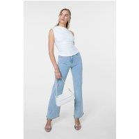 Pink Vanilla Women's Light Blue Diamante Jeans | Size: 12