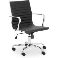 Cheshire Executive Calder Office Chair in Black & Chrome