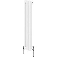 Monstershop Traditional 3 Column Radiator - 1500 x 202mm - White
