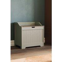 Home Discount Bath Vida Priano Dual-purpose Storage Laundry Chest Bathroom in Grey