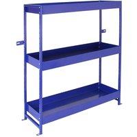 Monstershop Monster Racking Lightning Metal Van Shelving Unit in Blue