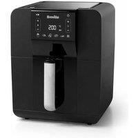 Dyzi Halo Digital 5.5L Air Fryer Oven Fry Bake Roast Grill Black