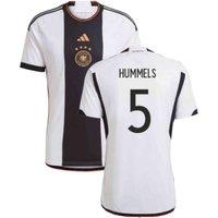 Germany Junior 2022 - 2023 Home Shirt - Hummels 5 in White | Size: 15-16 Years
