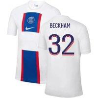 PSG 2022 - 2023 Third Shirt - Beckham 32 in White | Size: Medium