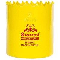 Starrett Dch0114 Deep Cut Bi-Metal Holesaw 32Mm in Yellow
