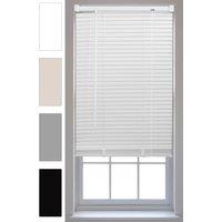 Furnished Venetian Window Blinds Trimmable 25mm PVC Slats in White | Size: 85 cm width x 150 cm drop