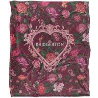 Netflix Bridgerton My Heart Calls Your Name Soft Throw Blanket 152 X 127 Cm