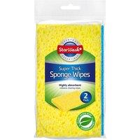 DECORE4U LTD DL 2PK Large Cellulose Sponge Wipes Extra Thick Super Absorbent | Size: 2 Pack