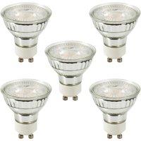BHS Lighting 5 Pack of 5W Dimmable Warm White GU10 LED Light Bulbs