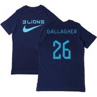 England 2022 - 2023 Three Lions Tee - Gallagher 26 in Navy | Size: XL
