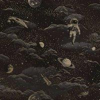Holden Dcor Lost In Space Wallpaper in Black