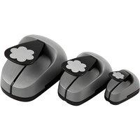 Creativ Company Craft Punch Set, flower, size 25+49+75 mm, 3 pc | Size: 1 Pack