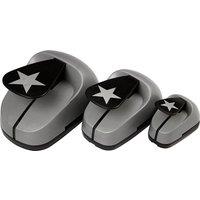 Creativ Company Craft Punch Set, star, size 25+49+75 mm, 3 pc | Size: 1 Pack