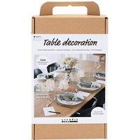 Creativ Company Craft Kit Table Decoration, natural, 1 pack in White