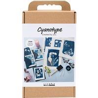 Creativ Company Craft Kit Cyanotype, blue, 1 pack in White