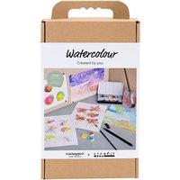 Creativ Company Craft Kit Watercolour, 1 pack in White