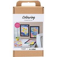 Creativ Company Craft Kit Colouring, Paint by numbers, markers | Size: 1 Pack