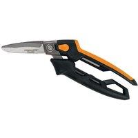 Fiskars PowerArc Heavy-Duty Utility Snips in Black